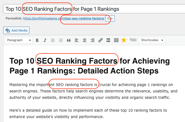 keyword-optimisation-in-seo-title-url-slug-heading-and-content-for-on-page-seo-and-page-1-rankings